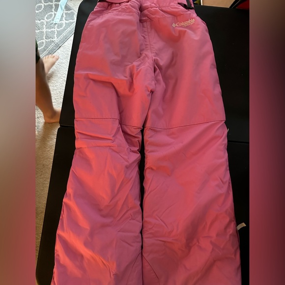 Columbia Youth Snow Pants Pink 10/12 – Waterproof Insulated Winter Gear - Picture 4 of 8